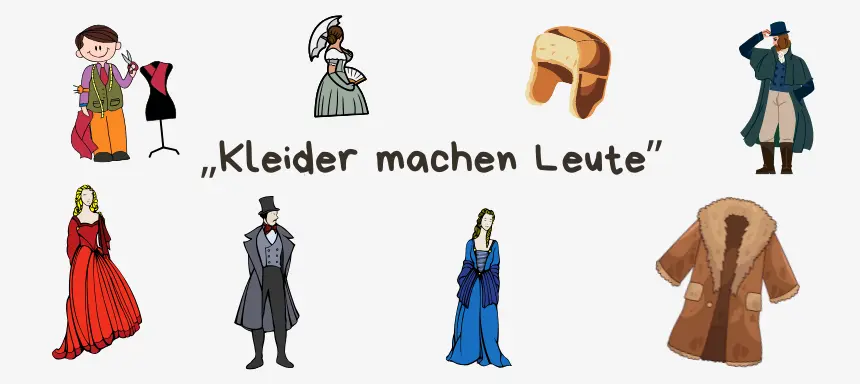 Kleider Machen Leute Symbolische Bilder
