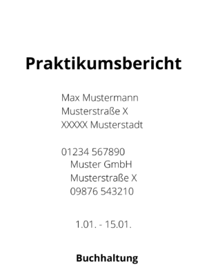 Praktikumsbericht Schreiben Aufbau Und Tipps