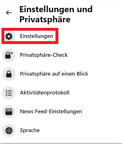 Facebook-Account löschen - Step 3