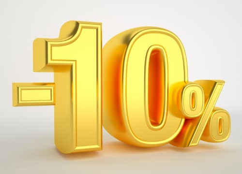 10 % - Sale