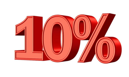 10 % - Bild