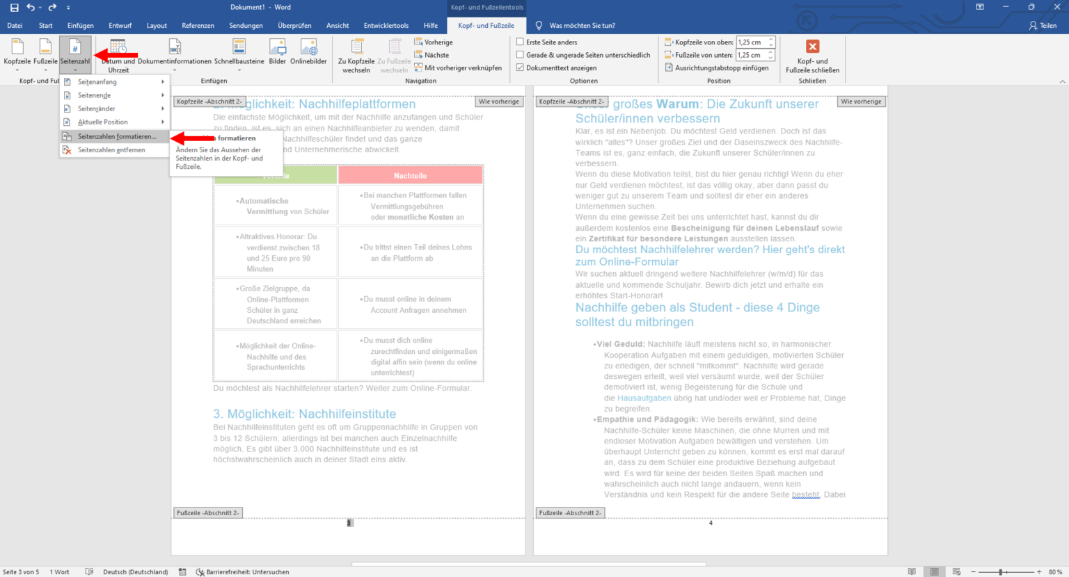 Seitenzahl Ab Seite 3 Libre Office Word Seitenzahl ab Seite 3 - einfach in 2 min erklärt! (2022)