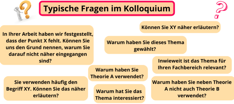 Kolloquium – So bereitest du dich am Besten vor!
