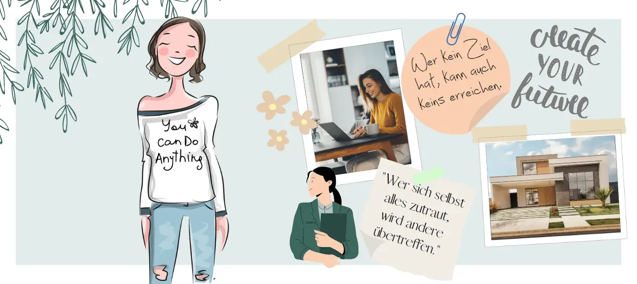 Du betrachtest gerade Vision Board erstellen – So planst Du in nur 4 Schritten deine Zukunft