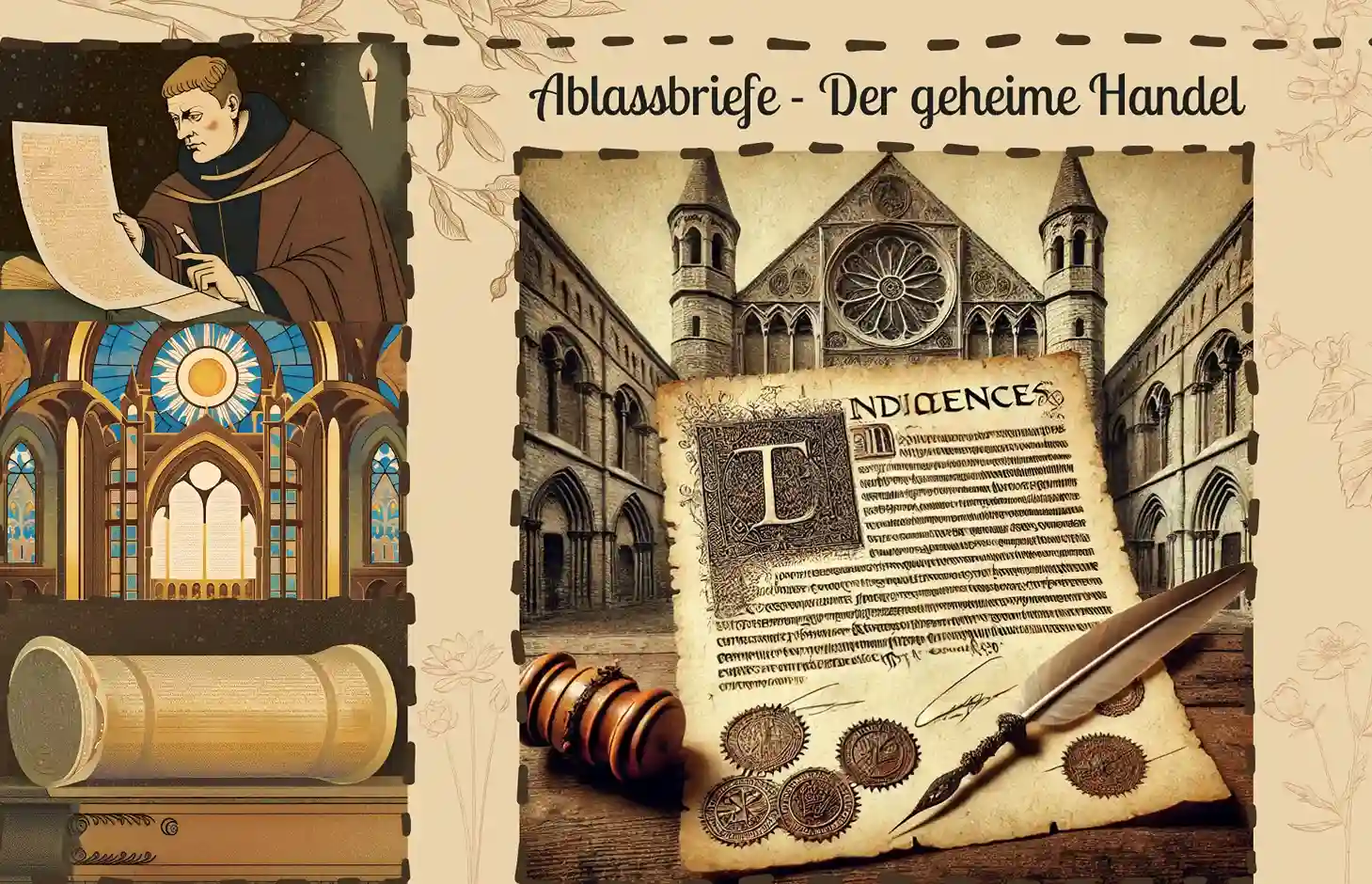 Ablassbriefe - Der geheime Handel im Mittelalter